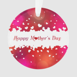 Adorno Encantadores corazones felices del día de la madre