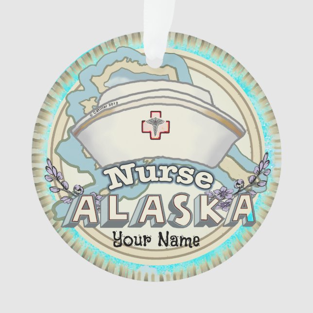 Adorno Enfermera de Alaska (Anverso)