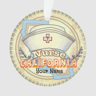 Adorno Enfermera de California