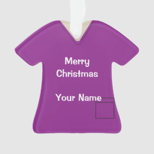Adorno Enfermeras Médicas Navidades Purple O1