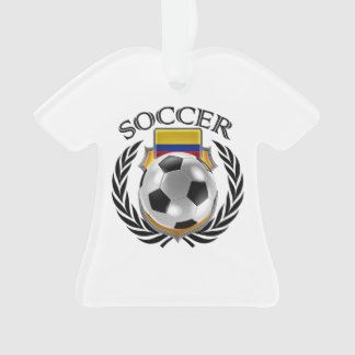 Adorno Engranaje de la fan del fútbol 2016 de Colombia