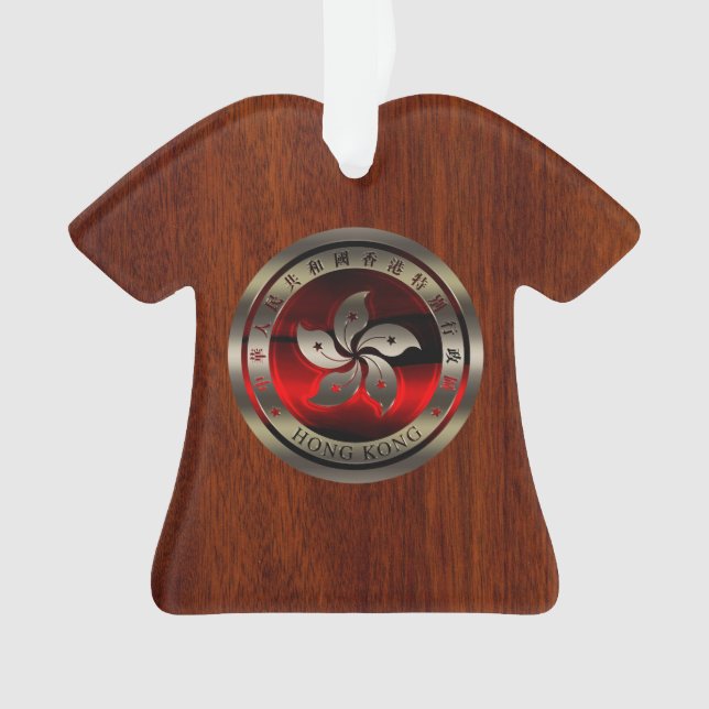 Adorno Entrada de sellos de Hong Kong en impresión de cao (Anverso)