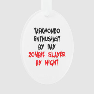Adorno Entusiasta de Taekwondo de Zombie Slayer