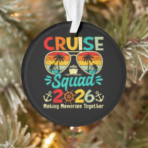 Adorno Equipo de crucero Vacaciones de verano 2026 Famili