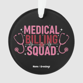 Adorno Equipo de Facturación Médica Divertido Regalo Orgu
