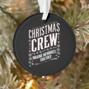 Adorno Equipo de Navidad Familia Combinación Escuadrón de