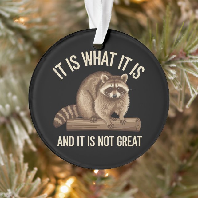 Adorno Es lo que es y no es una gran Navidad (Árbol)