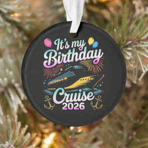 Adorno Es mi crucero de cumpleaños 2026 Crucero de cumple