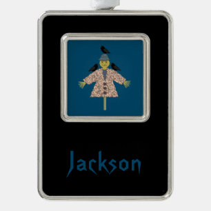 Adorno Escarecrow de paja de Halloween y Personalizado de