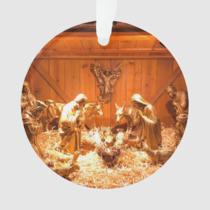 Adorno Escena De Natividad De Una Iglesia