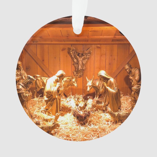 Adorno Escena De Natividad De Una Iglesia (Anverso)