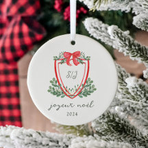 Escudo de Navidades caprichosos y foto | Joyeux No