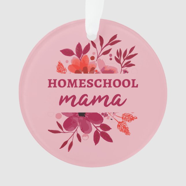 Adorno Escuela de casa Mamá I (Anverso)