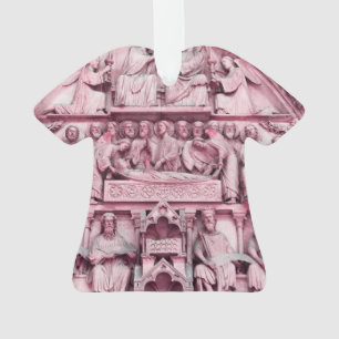 Adorno Esculturas históricas cristianas Notre Dame Paris