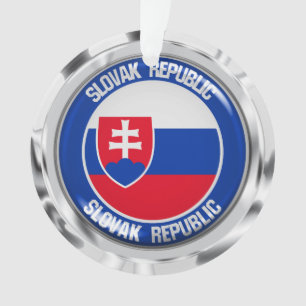 Adorno Eslovaquia Round Emblem