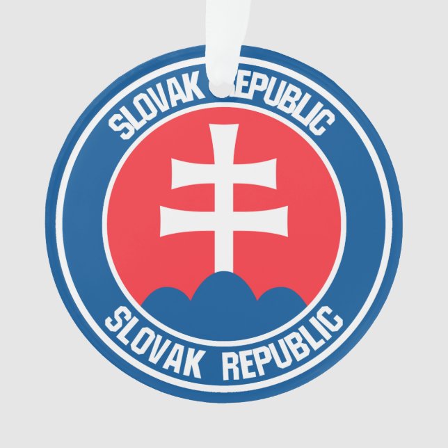 Adorno Eslovaquia Round Emblem (Anverso)