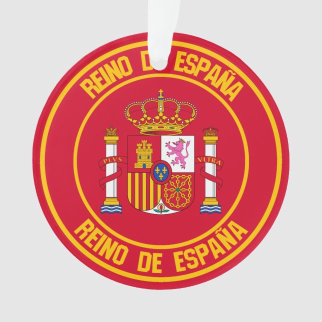 Adorno España redonda Emblem (Anverso)