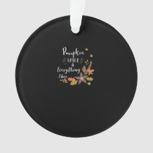 Adorno Especias De Calabaza Y Todo El Buen Lema Gracioso