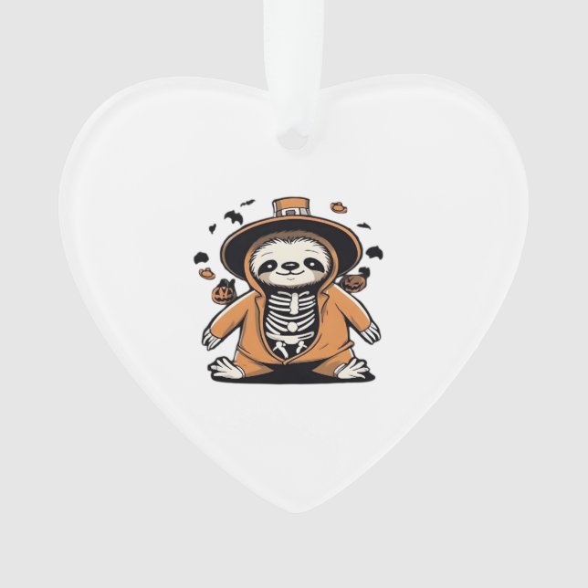 Adorno Espléndido truco de pereza de esqueleto o el trata (Anverso)