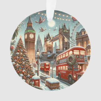 Adorno Esplendor Navideño de Londres - Big Ben Navidad