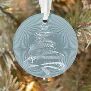 Adorno Espumoso árbol de Navidad elegante foto de vacacio