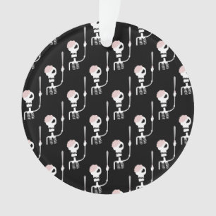 Adorno Esqueleto de Halloween con espada