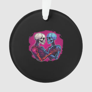 Adorno Esqueleto tradicional americano sosteniendo tatuaj