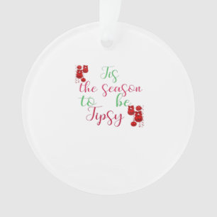 Adorno Esta Es La Temporada De Los Navidades Tipsy