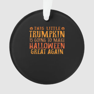 Adorno Esta Pequeña Trumpkin Va A Hacer Halloween Gr
