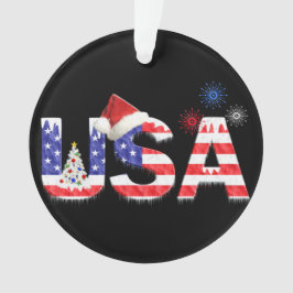 Adorno Estados Unidos para Navidades