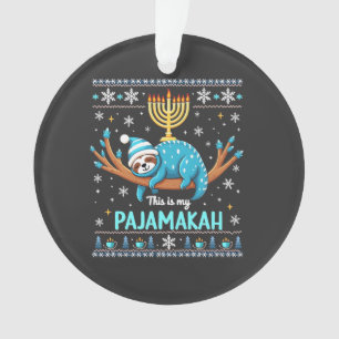 Adorno Este es mi suéter feo de los judíos de Pajamakah