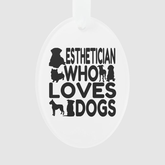 Adorno Estético que ama a los perros (Anverso)