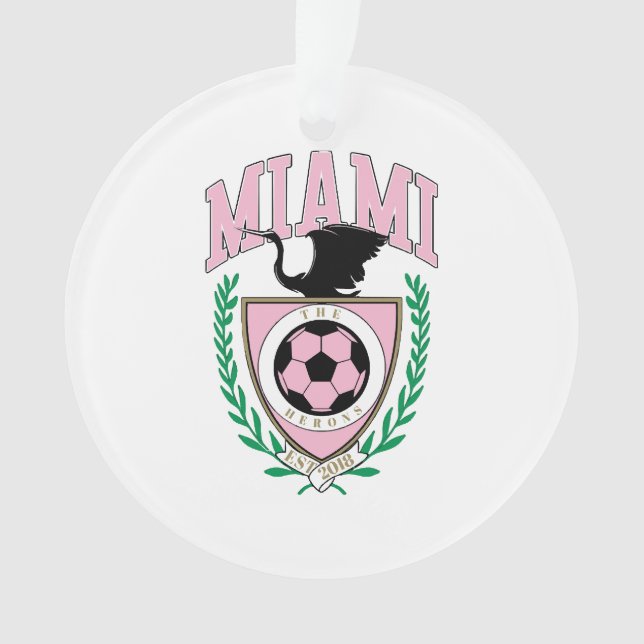 Adorno Estilo de diversidad de fútbol de Miami (Anverso)