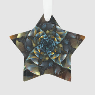 Adorno Estrella Acrílica de Arte Abstracto de PinWheel