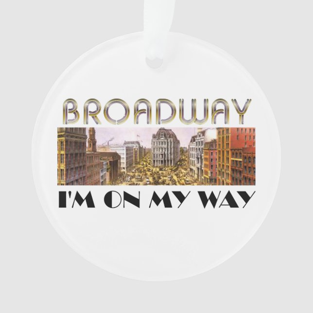Adorno Estrella de Broadway de la CAMISETA (Anverso)