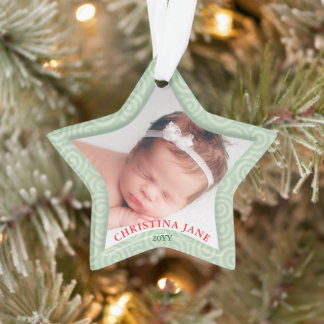 Adorno Estrella de Navidad para la primera Navidad del be