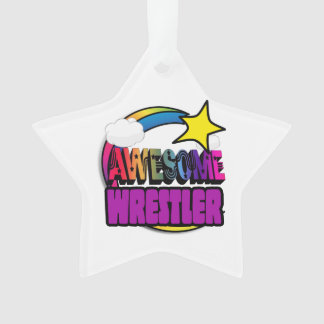 Adorno Estrella de tiro arcoiris impresionante luchador