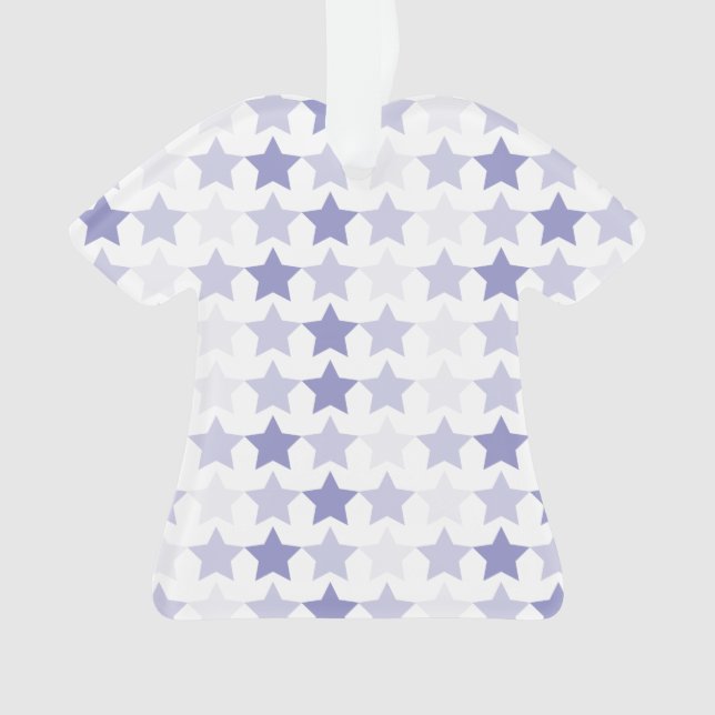 Adorno Estrellas de Ombre Azul Patriótico (Anverso)