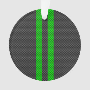 Adorno Estriberas de Carreras de estilo de fibra de carbo