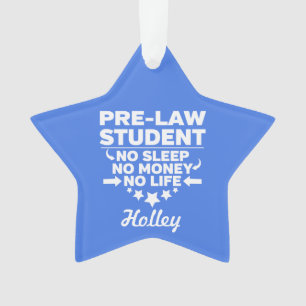 Adorno Estudiante de pre-ley sin vida ni dinero