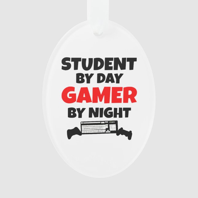 Adorno Estudiante Gamer (Anverso)