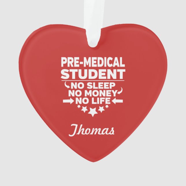 Adorno Estudiante universitario sin vida ni dinero (Reverso)