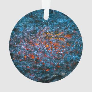 Adorno Estudio En Acuarela - Naranja