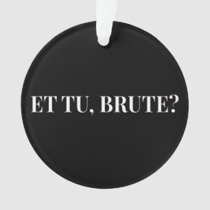 Adorno ¿Et Tu, Brute? Julio César III de Shakespeare