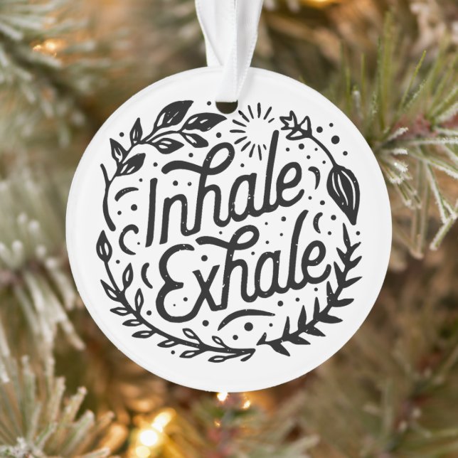 Adorno Exhalación por inhalación (Árbol)