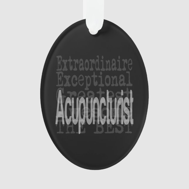 Adorno Extraordinaria acupuntor (Anverso)