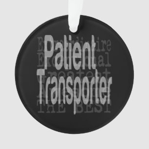 Adorno Extraordinaria del Transportista del Paciente