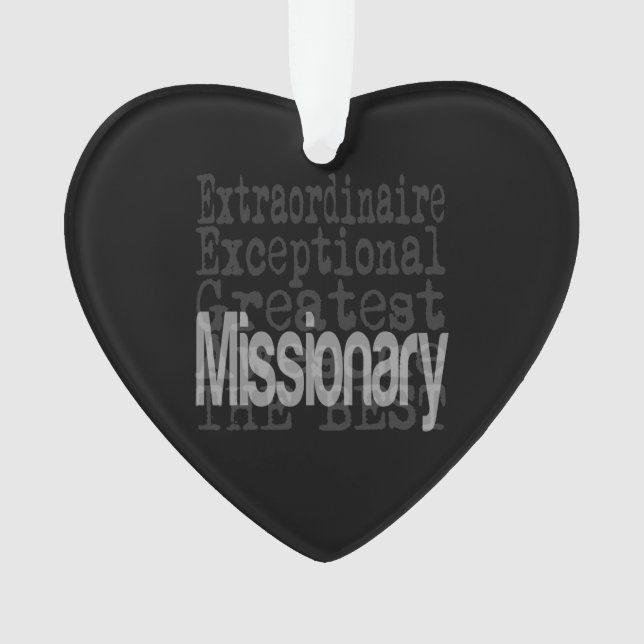 Adorno Extraordinaria misionera (Anverso)