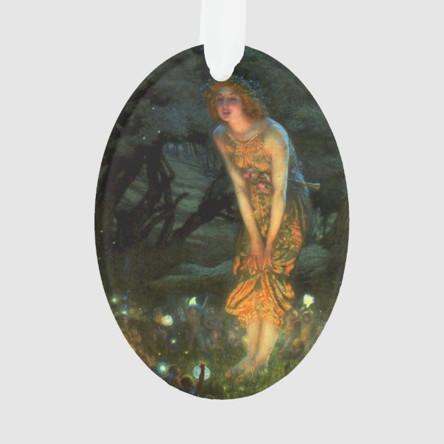 Adorno Fairy Circle Fairies Jueves Medianoche (Reverso)