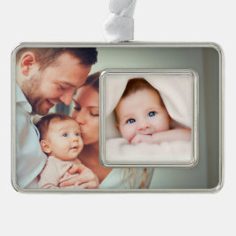 Adorno Familia de bebés primera foto de Navidad personali